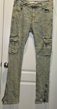 Armor Jeans Baisley Stacked denim 36x36 cargo